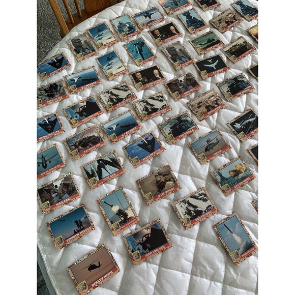 1991 Lot of 57 TOPPS Desert Storm 2nd Series Trading Cards Vintage 🇺🇸🇺🇸 - Picture 8 of 12